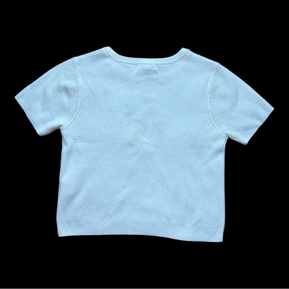 Francesca's Patrica Embroidered Lemon Sweater - Size S - NWT - Picture 3 of 3